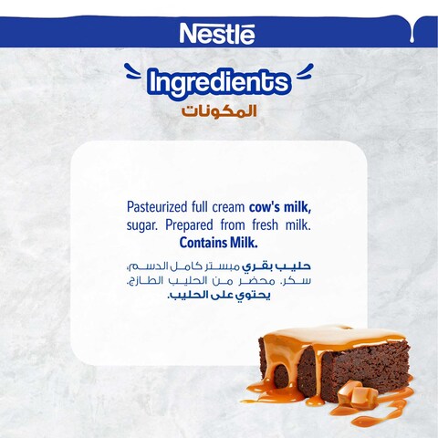Nestle Caramel Flavour Sweetened Condensed Milk, 397g