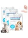 MAKINGTEC Disposable Pet Cleaning Mitt Wipes - Grooming and Deodorant Pet Bath Wipes, Nourish Pet Hair, Clean Every Area Easily, No Washing Pet (3 pcs)