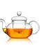 Beylor Clear Glass Teapot Heat Resistant Teapots 800 ml /27 oz with Infuser for Tea Leaf Loose Tea (800ml)