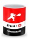 Premium Hadouken Designer Mug Black/Red/White