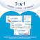 WaterWipes Sensitive+ Newborn &amp; Baby Wipes,  3-In-1 Cleans, Cares, Protects, 99.9% Water, Unscented, 28 Count