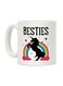 Besties 2 Printed Coffee Mug White