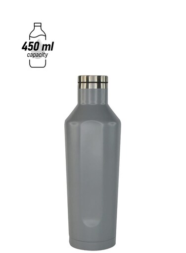 Larsen GALATI - Hans Larsen Double Wall Stainless Steel Water Bottle - Grey