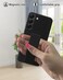 Samsung Galaxy S25 Plus Case, Multi Stand Cover with Magnet Holder, Hand Strap Grip, Vertical and Horizontal Stand (Black, Samsung Galaxy S25 Plus)