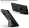 Samsung Galaxy S25 Plus Case, Multi Stand Cover with Magnet Holder, Hand Strap Grip, Vertical and Horizontal Stand (Black, Samsung Galaxy S25 Plus)