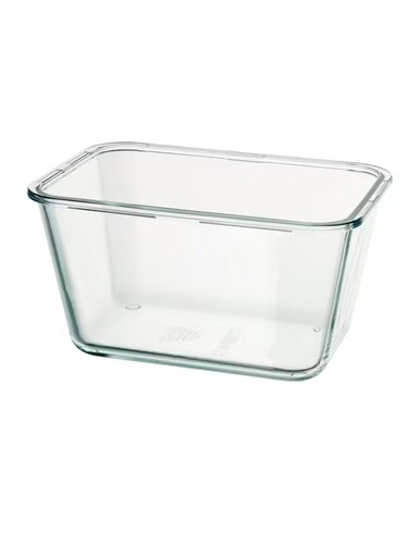 container, rectangular/glass1.8 l