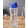 LocknLock Sports Water Bottle Tritan 500ml with Straw &ndash; BPA-Free, Durable, Stain and Odor-Resistant, Shock-Resistant
