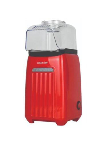 Green Lion Popjoy Popcorn Maker 1200W 270ML - Red