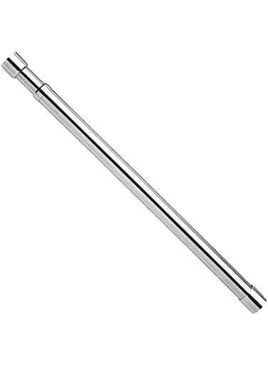 Khazna Telescopic Closet Pole 48-80 cm Stainless Steel Thickened Adjustable Wardrobe Hanging Rod for Home