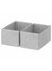 Box light grey 15x27x12 cm