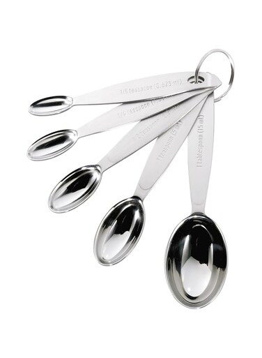Cuisipro Silver Measuring Spoon Set, Standard