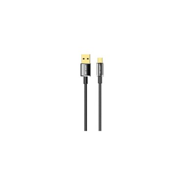 USB-A to Micro Tough Cable 1m &ndash; Transparent Braided, Durable &amp; 480Mbps Fast Transfer