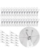 HBSTUDIO Heavy Duty Clothes Pins for Hanging Clothes, Stainless Steel Clothespins, Metal Clothes Clips, Clothes Pegs(50PCS)