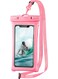 Waterproof Phone Case, IPX8 Certified 30M Waterproof Phone Pouch Waterproof Cell Phone Case Fit for Big Phones Compatible with iPhone 12/13/14/15 Pro Max S22 S23 Ultra&iuml;&frac14;&circ;Pink&iuml;&frac14;&permil;