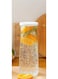 Vera Carafe &acirc;&euro;&ldquo; 1200 ml &acirc;&euro;&ldquo; Clear Glass Pitcher with White Silicone Lid for Water, Juice &amp; Cold Beverages