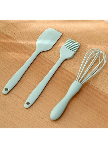 One-Piece Design Baking Utensils Set- 1 Set Heat-Resistant Stainless Steel Flour Cream Utensils Set, Baking Tool