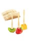 Bamboo Appetizer Forks, 3.5 Inch Mini Bamboo Forks for Charcuterie Boards Accessories, Fancy Toothpicks for Appetizers, Disposable Wooden Cocktail Forks, Small Fruit Food Picks for Party Supplies