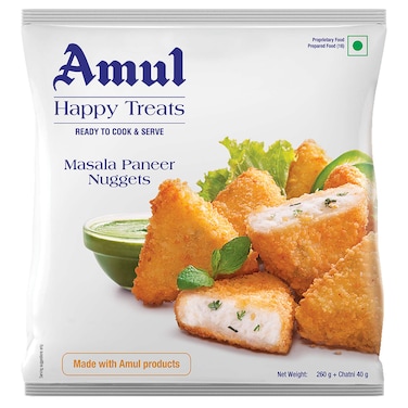 Amul Masala Paneer Nuggets, 300g