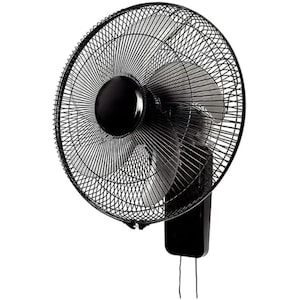 16-Inch Wall Mount Fan with 3 Speeds, Oscillation, Whisper Quiet Motor for Home & Office