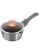Berlinger Haus Aluminium Sauce Pan with Lid, 16 cm Size, Grey