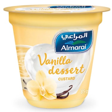 Almarai Premium Vanilla Custard Dessert, 85g