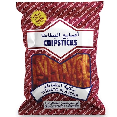 Smiths Tomato Flavoured Chipsticks, 30g