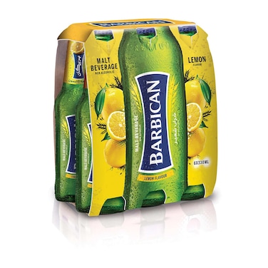 Barbican Lemon Flavoured Non-Alcoholic Malt Beverage 330ml Pack of 6