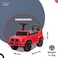Lovely Baby  Mercedes-Benz Push Car for Kids LB 652, Non-Scuffing Tires, Musical Steering, Children Gift for Age 1-3 Years - Red