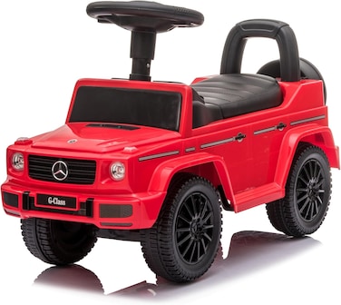 Lovely Baby  Mercedes-Benz Push Car for Kids LB 652, Non-Scuffing Tires, Musical Steering, Children Gift for Age 1-3 Years - Red