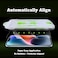 Muzz One-click Installation Screen Protector For iPhone 16 13 11 12 14 Pro Max Xs Xr X Tempered Glass Film Cover For iPhone 16 Pro (Iphone 16 Pro)