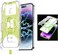 Muzz One-click Installation Screen Protector For iPhone 16 13 11 12 14 Pro Max Xs Xr X Tempered Glass Film Cover For iPhone 16 Pro (Iphone 16 Pro)
