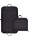 Garment Bag for Business, Hanging Clothes Storage, Foldable Suit Dress Bag (40 Inch, Black)