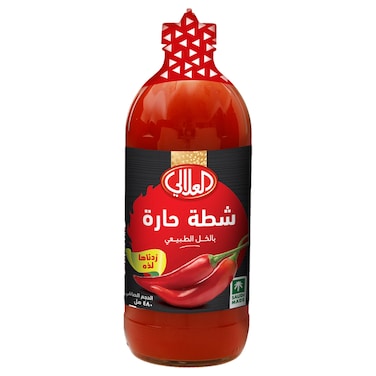العلالي صلصة حارة بالخل الطبيعي 473 ملل