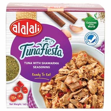 Al Alali Tunafiesta Tuna with Shawarma Seasoning, 160g