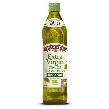 Borges Organic Extra Virgin Olive Oil, Cold Extracted, 500ml