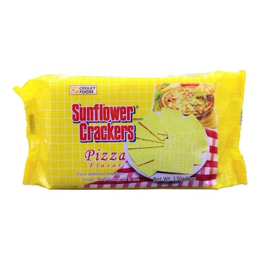 Croley Foods Sunflower Crackers Pizza Flavour 170g