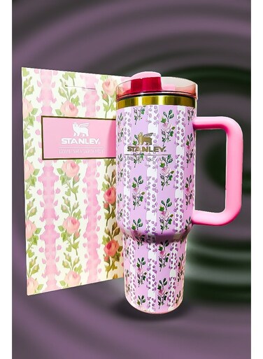 40oz Tumbler &acirc;&euro;&ldquo; Stainless Steel Travel Mug with Reusable Straw   BPA-Free, Eco-Friendly &amp; Dishwasher Safe   Leakproof FlowState&acirc;&bdquo;&cent; Lid   Double-Wall Vacuum Insulated to Maintain Drink Temperature for 16 Hours Hot &amp; 24 Hours Cold   Slim Base Fits Car Cup Holders   Ergonomic Handle for Travel, Work &amp; Outdoors