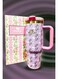 40oz Tumbler &acirc;&euro;&ldquo; Stainless Steel Travel Mug with Reusable Straw   BPA-Free, Eco-Friendly &amp; Dishwasher Safe   Leakproof FlowState&acirc;&bdquo;&cent; Lid   Double-Wall Vacuum Insulated to Maintain Drink Temperature for 16 Hours Hot &amp; 24 Hours Cold   Slim Base Fits Car Cup Holders   Ergonomic Handle for Travel, Work &amp; Outdoors