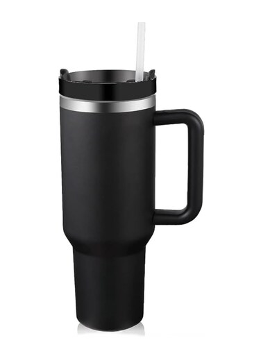 40oz(1200ml),Water bottle,Tumbler with handle,Stainless Steel Vacuum insulated Tumbler with lid and straw,Sports water bottle