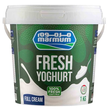 Marmum Fresh Yoghurt Full Cream 100 Percent Fresh, 1kg