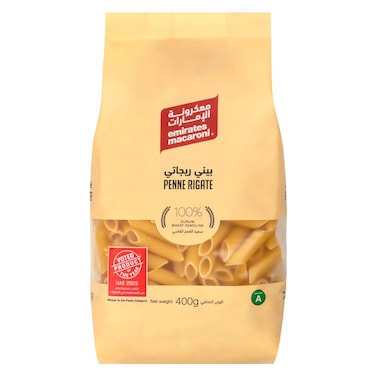 Emirates Macaroni Penne Rigate Pasta, 400g