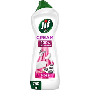 JIF Cream Cleaner With Micro Crystals Technology Rose 750ml