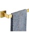 JQK Gold Bath Towel Bar, 30 Inch 304 Stainless Steel Thicken 0.8mm Bath Towel Rack Bathroom, Bath Towel Holder Brushed Gold Wall Mount, Total Length 32.41 Inch, TB250L30-BG