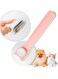 Pet Slicker Brush Self Cleaning for Cat, Dog, Kitten, Puppy, Grooming &amp; Shedding All Types of Hair, Gently Remove Floating Hair, Loose Fur, Mats &amp; Tangles, Massage, Easy to Use (Pink)