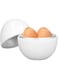 LENND Egg Cooker with 4 Egg Capacity Microwave Egg Maker, Microwave Hardboiled Egg Maker, Microwave Egg Cooker for Hard Boiled Eggs, Perfectly Cooked Egg in Under 9 minutes