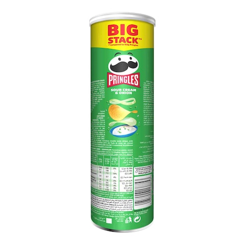 Pringles Sour Cream Onion Potato Chips, 200g