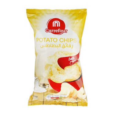 Carrefour Salted Potato Chips, 170g