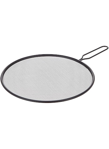 KITCHENCRAFT KCNSSPLAT Black Wire Non-Stick Splatter Screen 29cm, Sleeved
