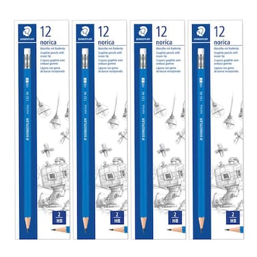 ستيدلر أقلام رصاص نوريكا   4 قطع
