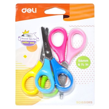 Deli Scissors 4.5inch 3 PCS